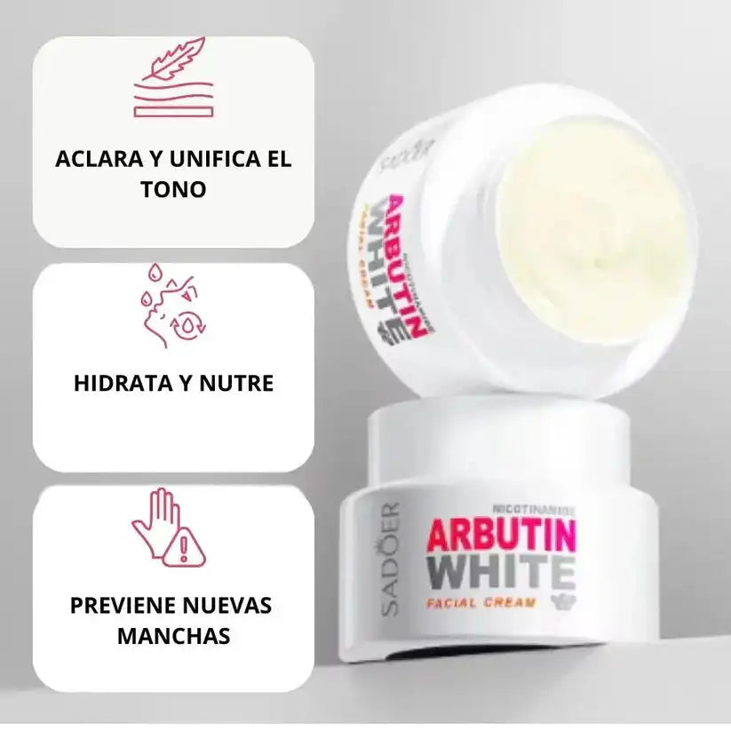 Arbutin White® ✨ Crema Aclarante