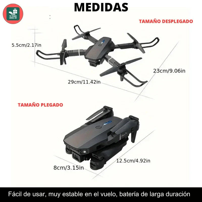 NUEVO DRONE  W8 PRO MAX 2026 CON INTELIGENCIA ARTIFICIAL