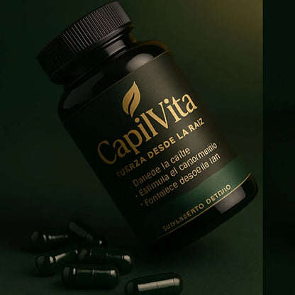 CapilVita – Suplemento Anticaída Capilar Natural (30 cápsulas)